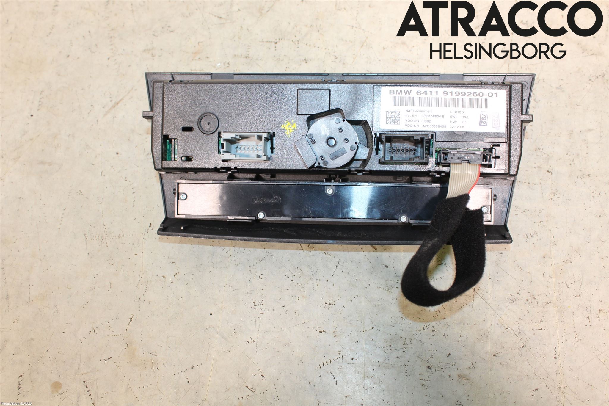 BMW 3 E90/91 SED/TOU 05-12 Varme Ac Betjening-Display