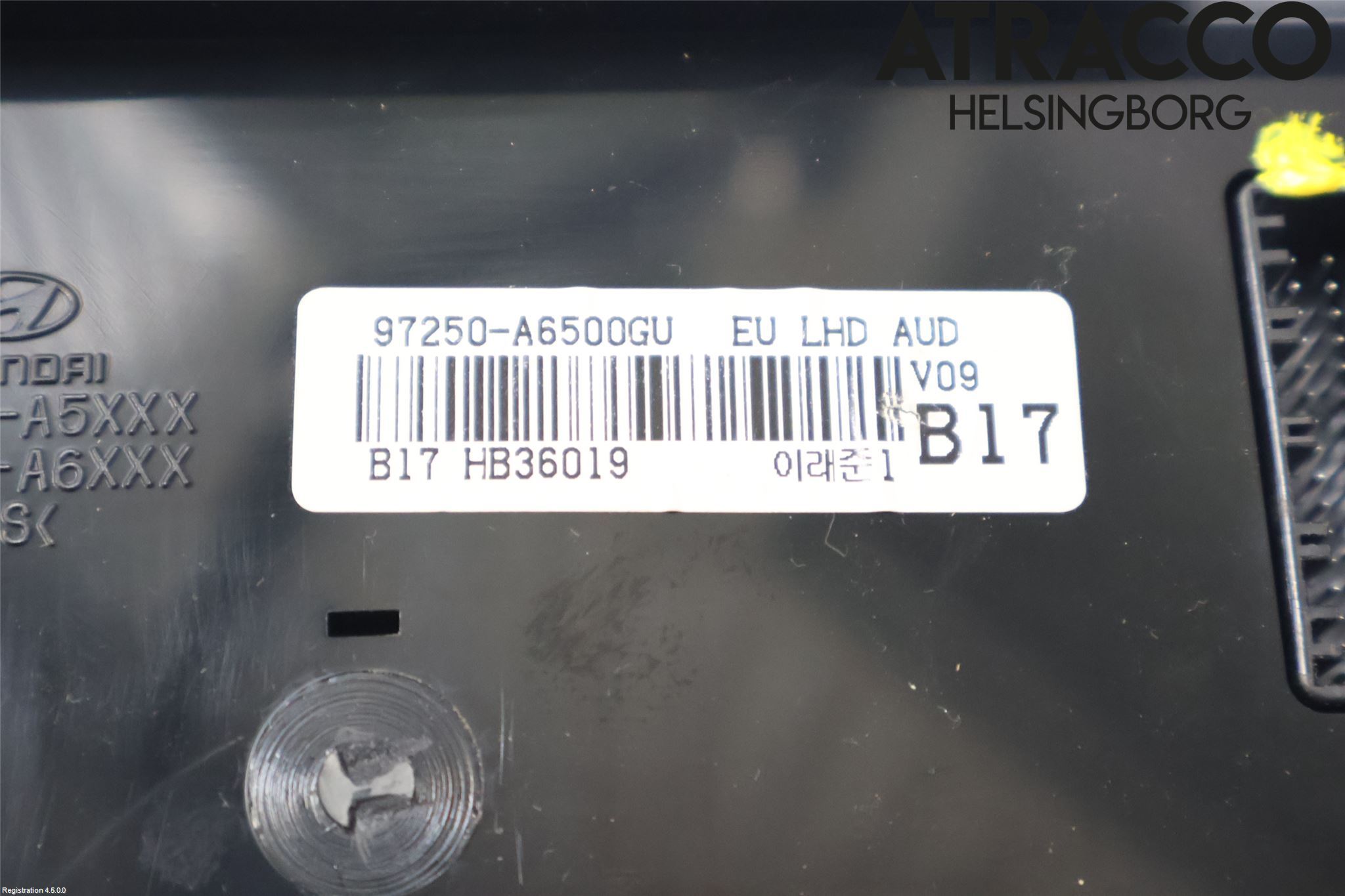 Hyundai i30 GD 13-17 Varme Ac Betjening-Display