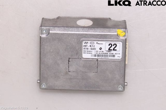 Hyundai IONIQ AE 17-22 Sensor Kollisjonsbeskyttelse