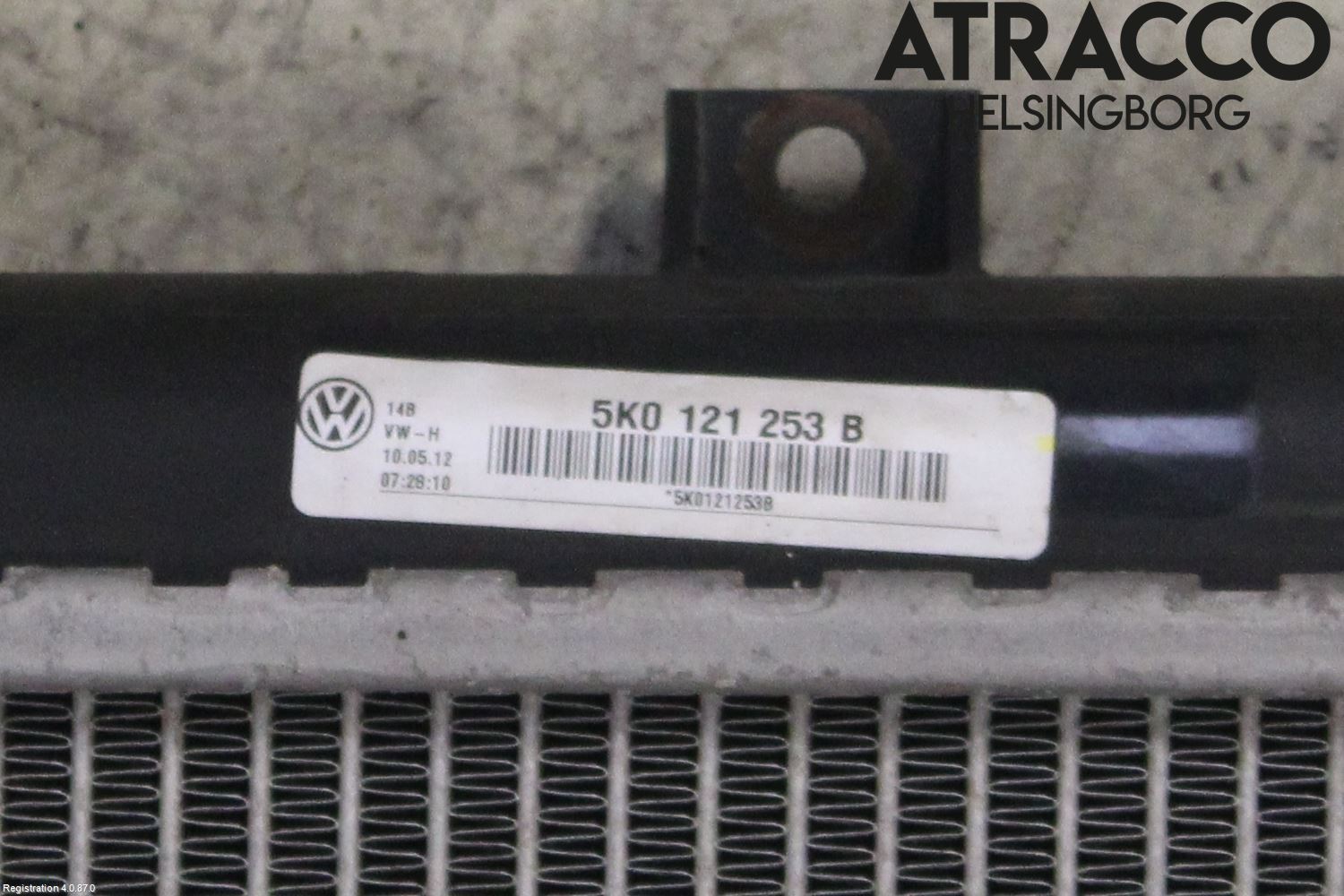 Volkswagen VW PASSAT 11-14 Radiator Automat
