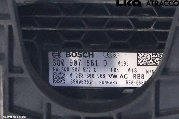 Volkswagen VW PASSAT 15-19 Sensor Fartsbegrensning