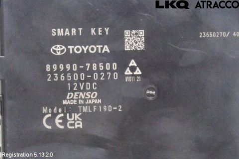 Lexus NX 340h/450h+ 21- Styreenhet Sentrallås