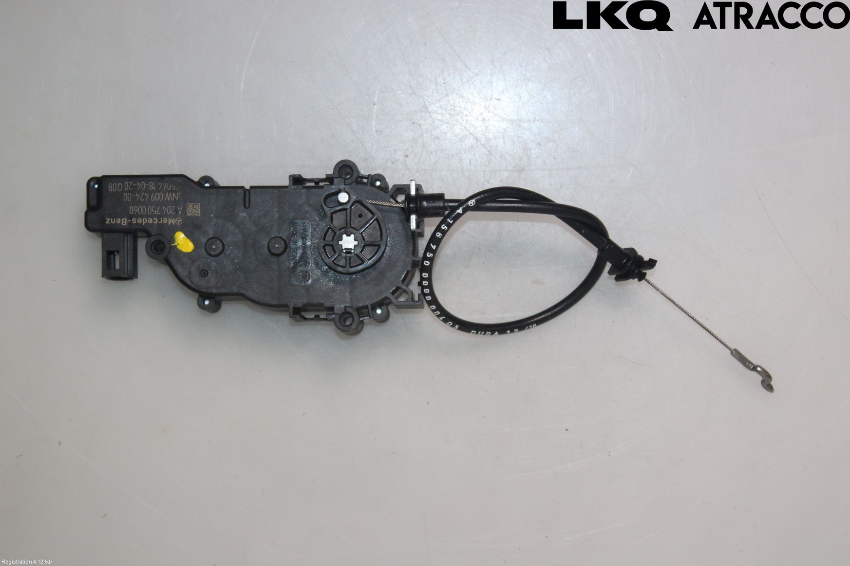 Mercedes-Benz MB GLA-KLASS (X156) 13-20 Bakluke-Lokk Låsekasse