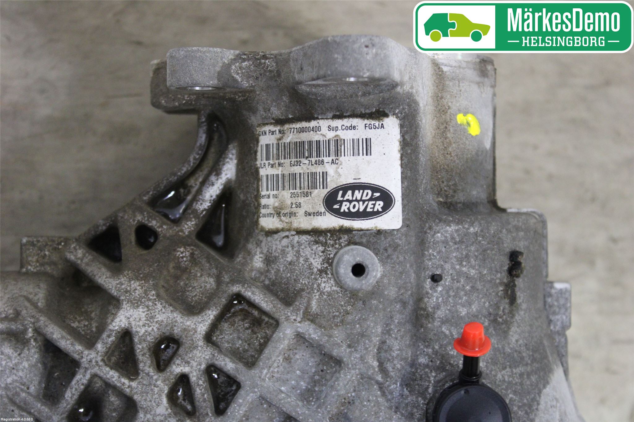 Landrover LAND ROVER RANGE ROVER EVOQUE (L538) 11-18 Kardang Foran
