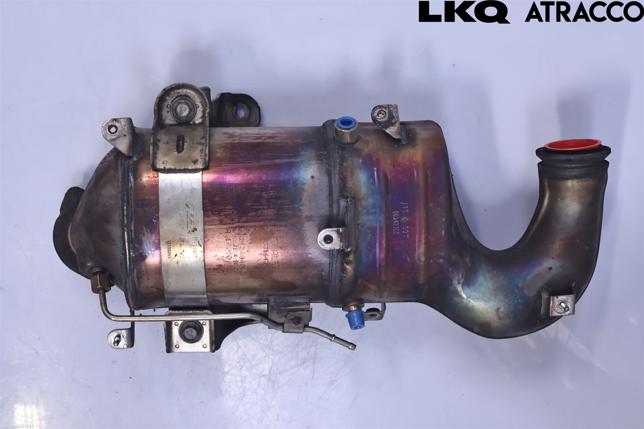 Jeep CHEROKEE Eksos Partikketfilter