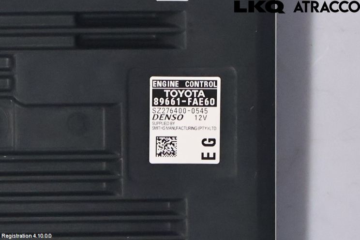 Toyota HILUX 16- Styreenhet Dieselpumpe