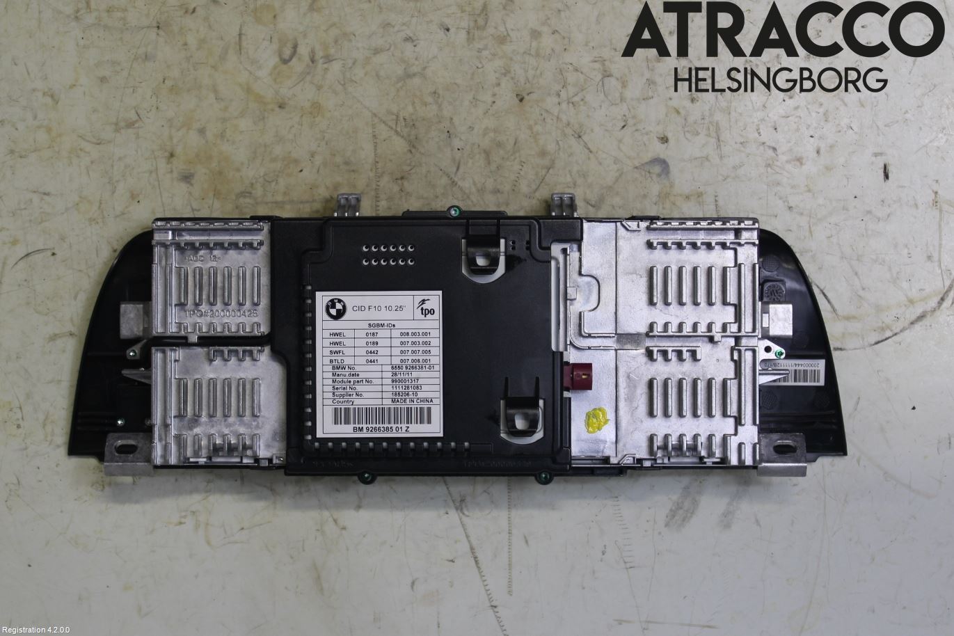 BMW 5 F10/F11/F18 09-17 Multifunktionsdisplay