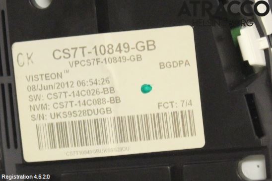 Ford MONDEO 07-15 Instr Kombinert