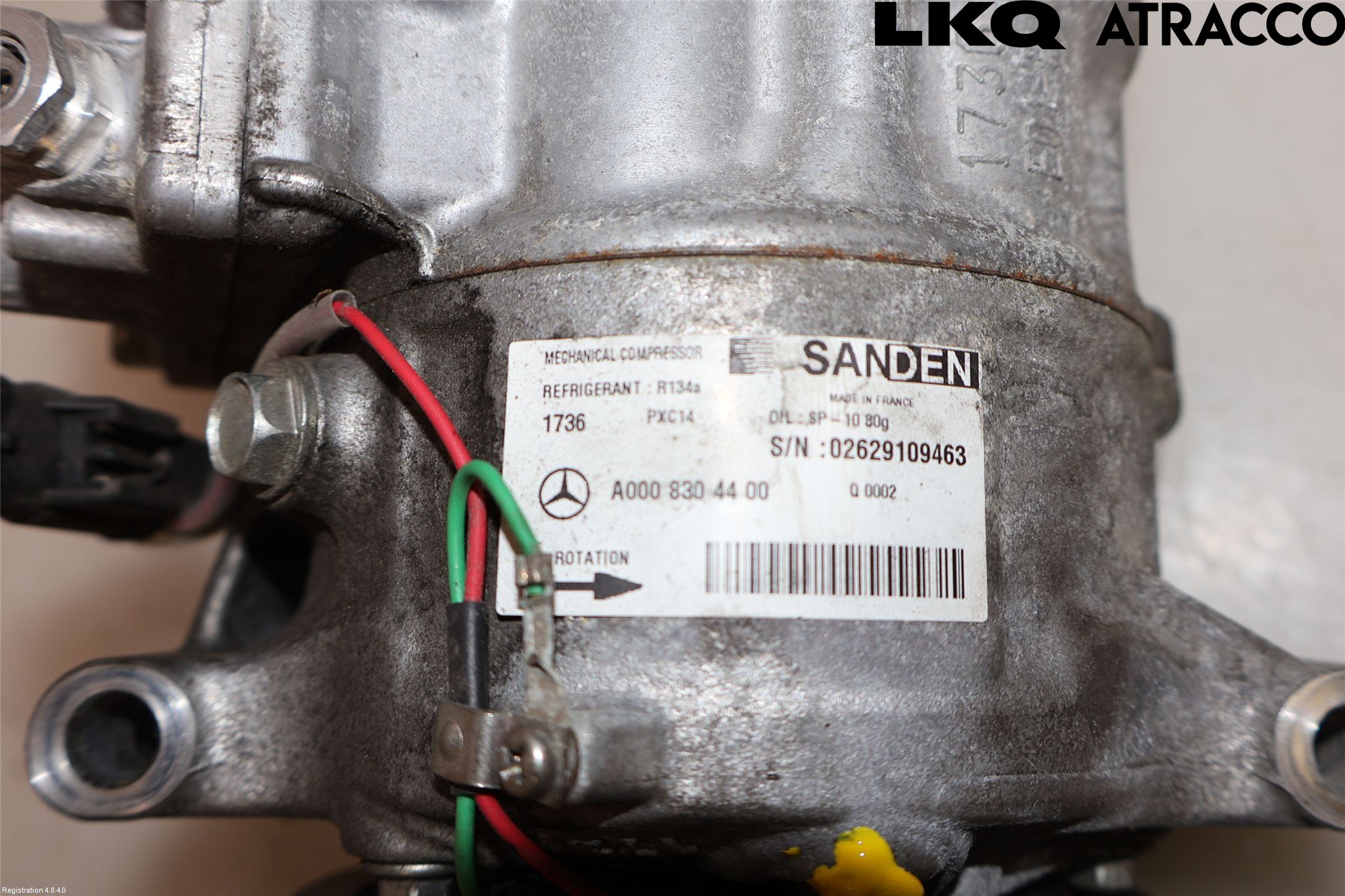 Mercedes-Benz MB C-KLASS (W205) 14-21 Varme Ac Kompressor