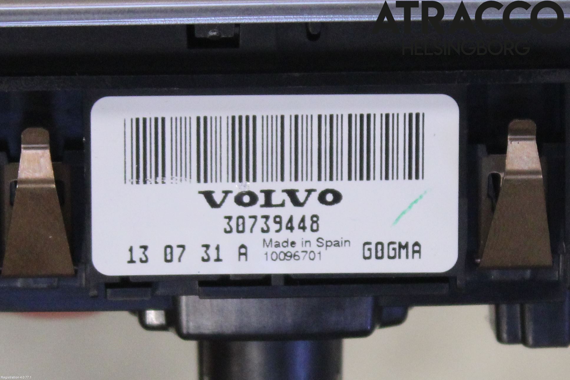 Volvo S80 07-13 Bryter Hovedlys