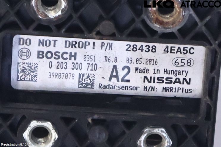 Nissan QASHQAI 14-17 Sensor Fartsbegrensning