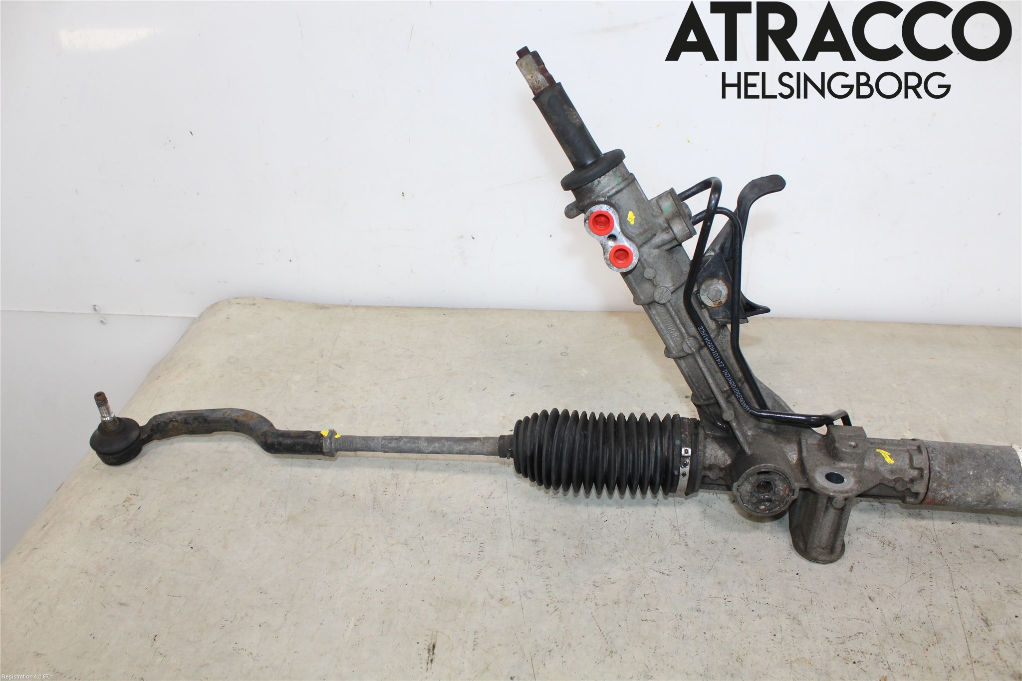 Opel VIVARO 15-19 Servo Snekke - Tannstang
