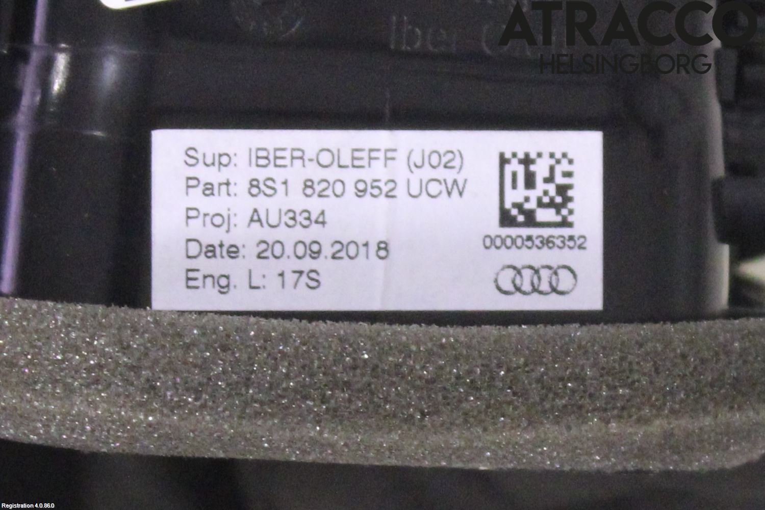 Audi TT/TTS/TT RS 15- Dashbord Kanal - Dyse