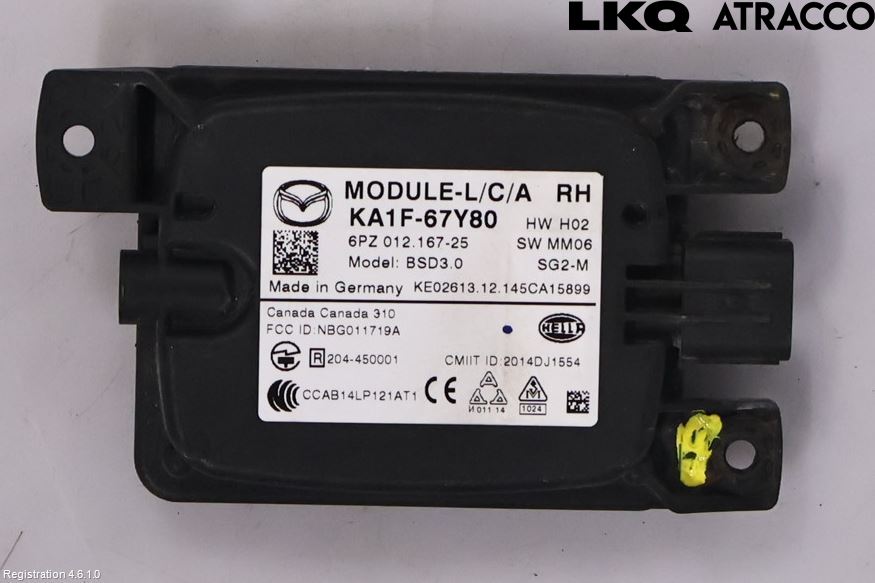 Mazda CX-5 12-17 Sensor Kollisjonsbeskyttelse