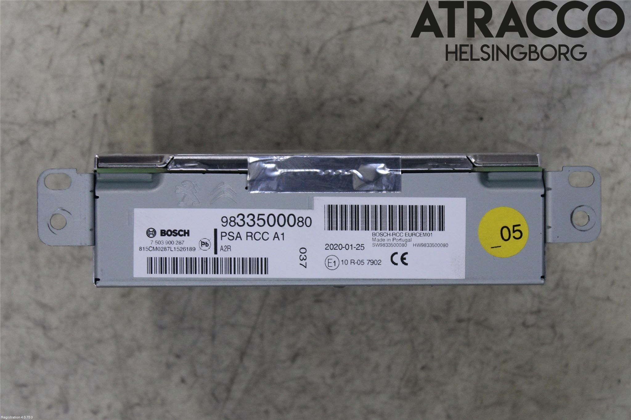 Peugeot PARTNER/E-PARTNER 19- Stereo Radio