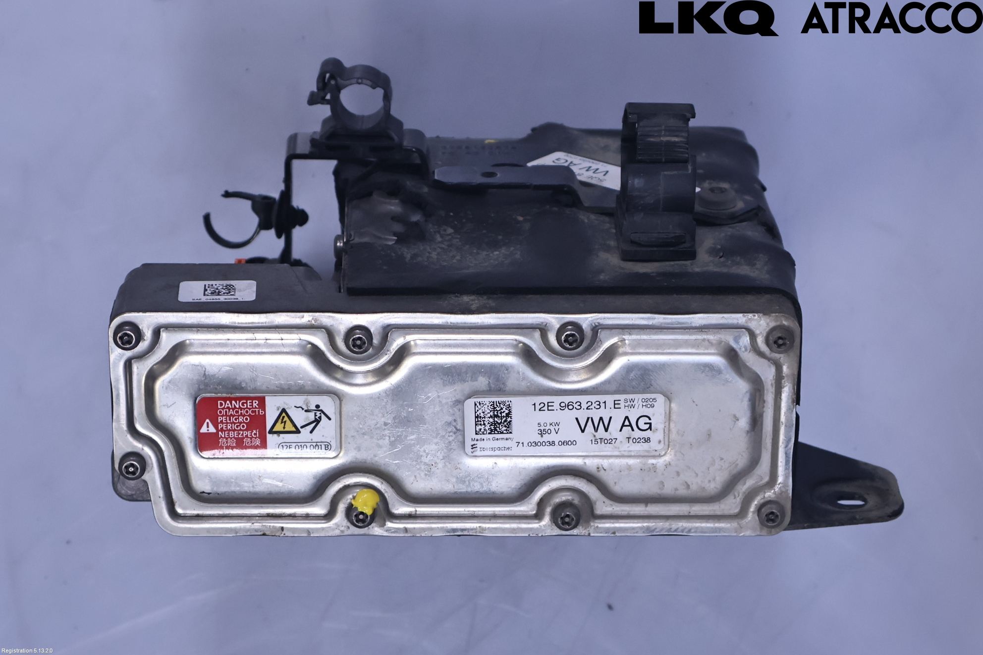 Volkswagen VW GOLF / E-GOLF VII 13-20 Motorvarmer Elektrisk