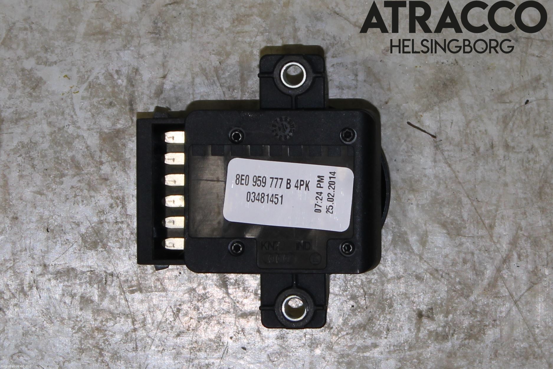 Skoda SUPERB 09-15 Bryter Sete Regulering