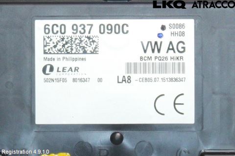 Skoda FABIA 15-21 Styreenhet Klima