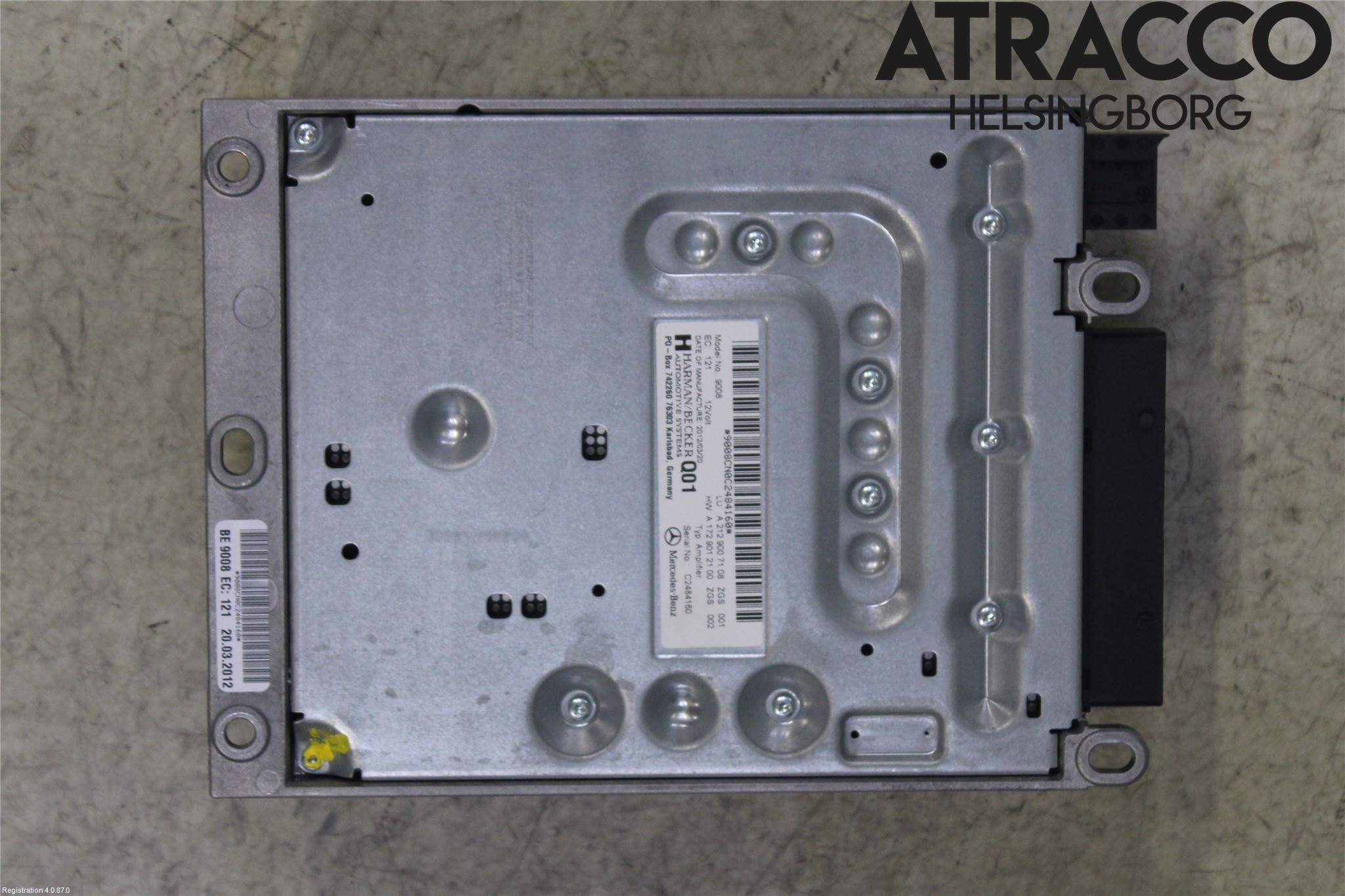 Mercedes-Benz MB CLS (C218/X218) 11-17 Stereo Forsterker