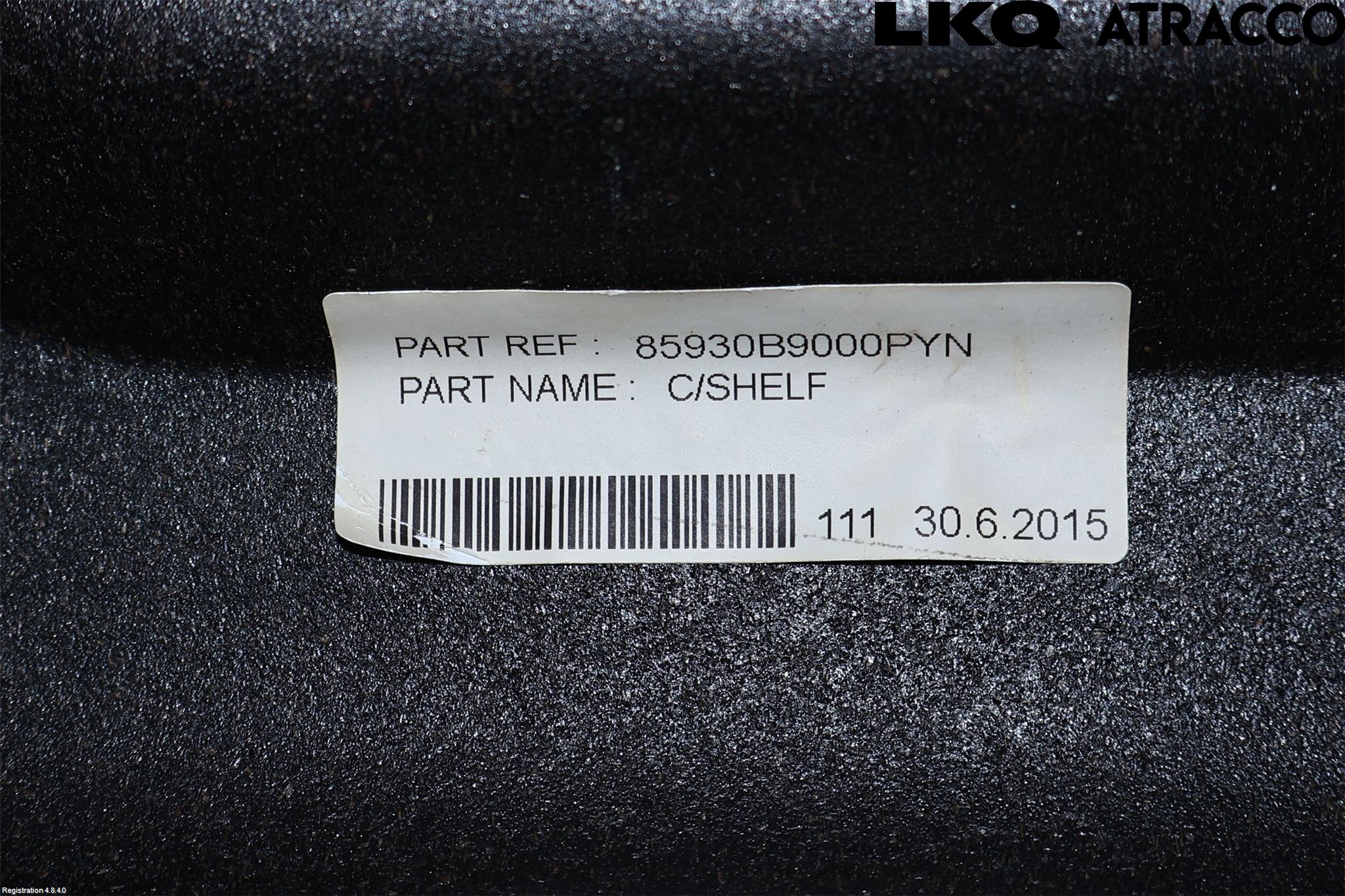 Hyundai i10 BA 14-16 Innr Hattehylle