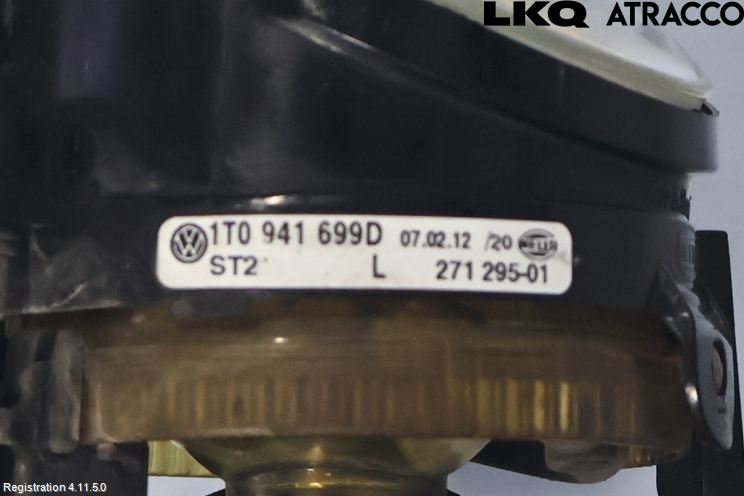 Volkswagen VW UP! / E-UP! Frontlykt-Kurve-Tåkelys