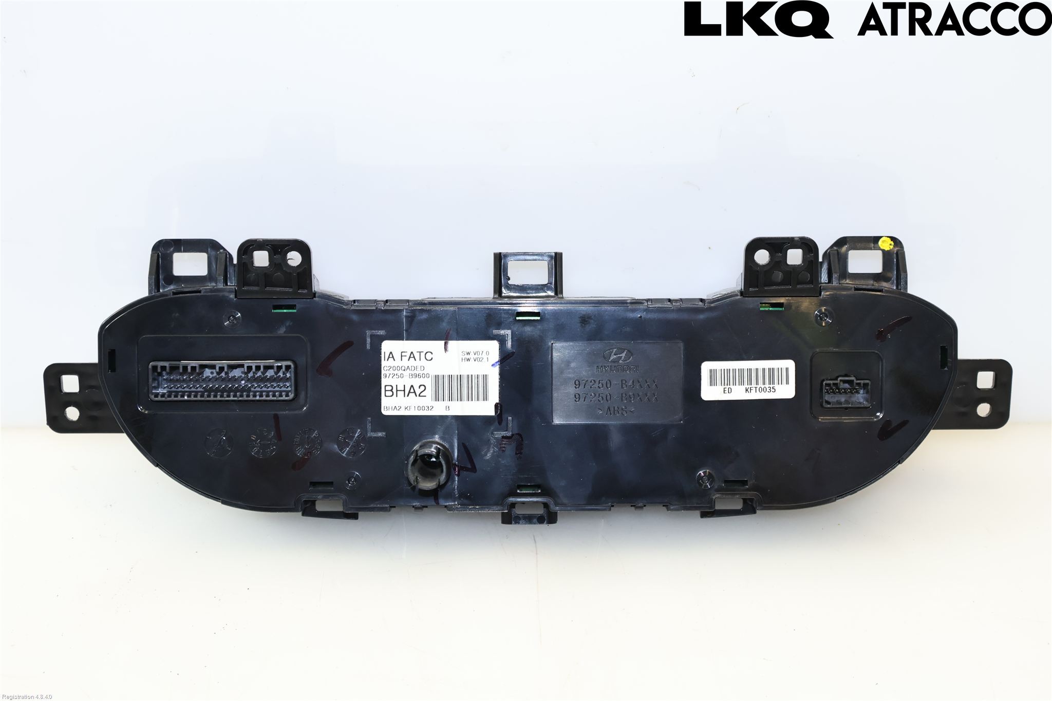 Hyundai i10 BA 14-16 Varme Ac Betjening-Display