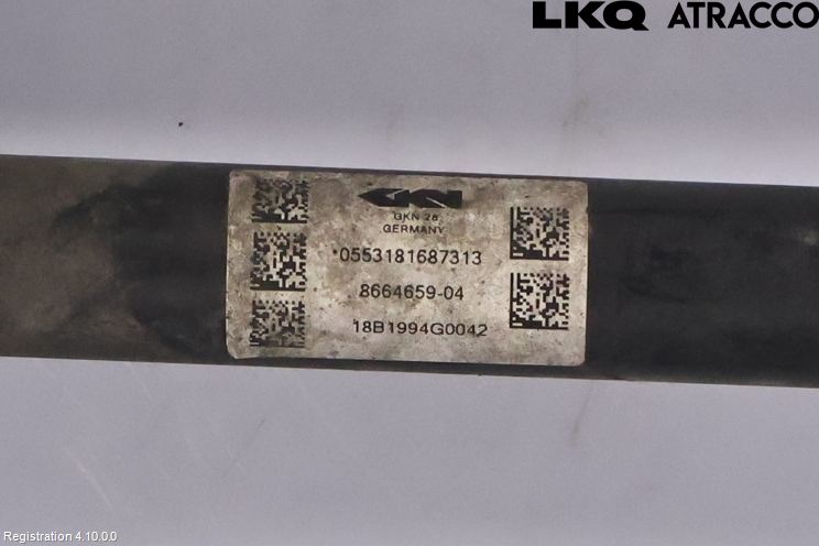 BMW 5 G30/G31/F90 17-23 Drivaksel Bak Kompl Venstre