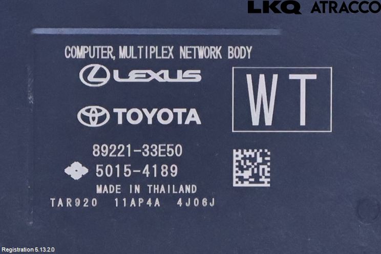 Lexus ES 250/300/330 Styreenhet Klima