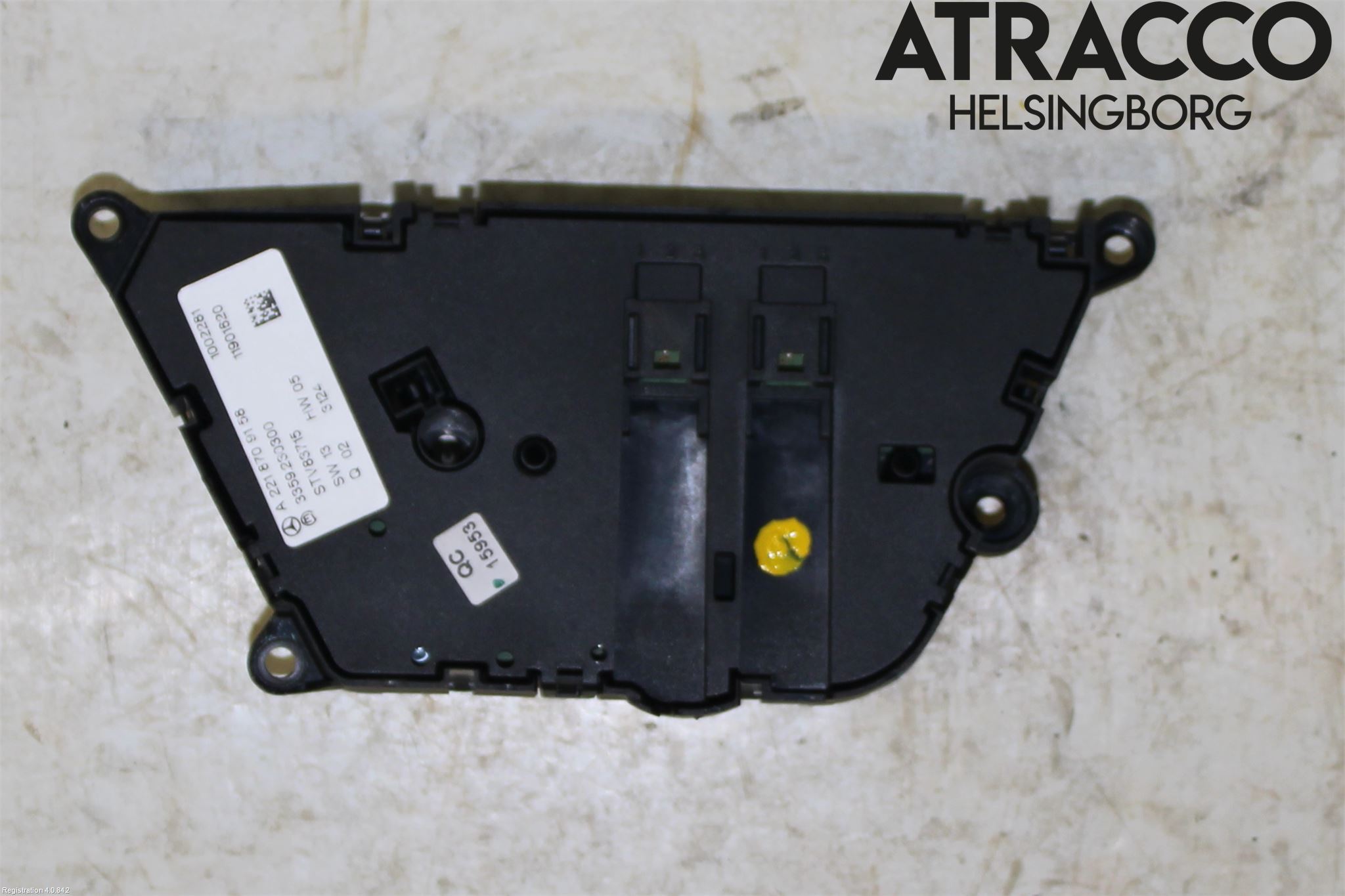 Mercedes-Benz MB S-KLASS (W221) 05-13 Bryter Sete Regulering