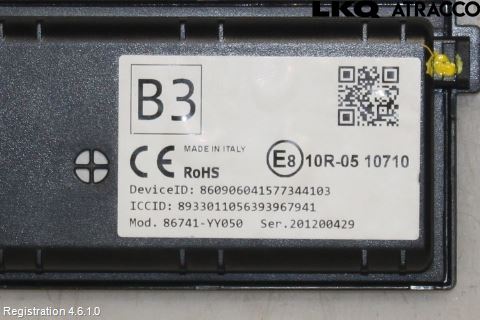 Toyota AYGO 15-21 Styreenhet Øvrig