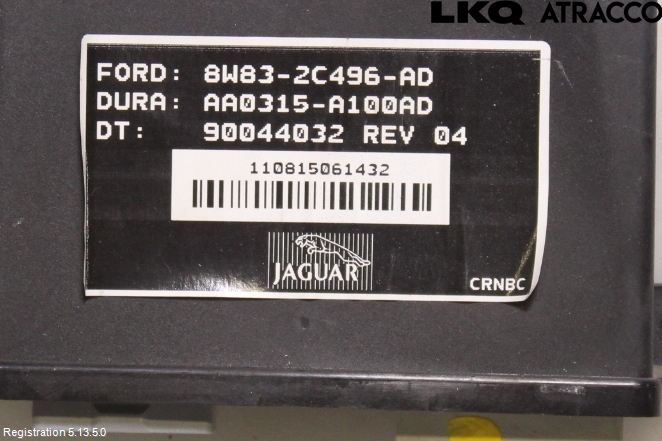 Jaguar XJ X351        10- Styreenhet Parkbrems