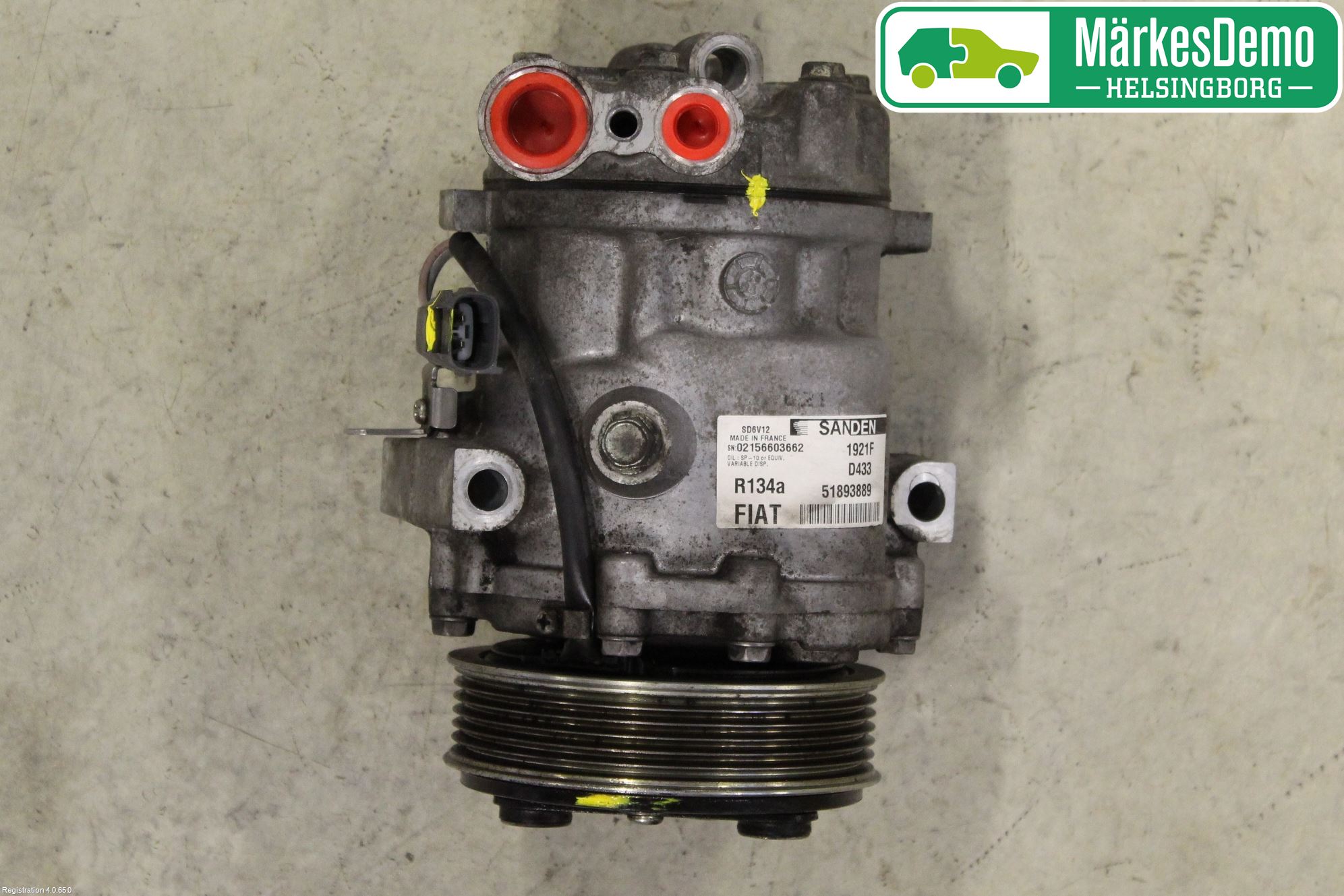 Fiat DOBLO CARGO Varme Ac Kompressor