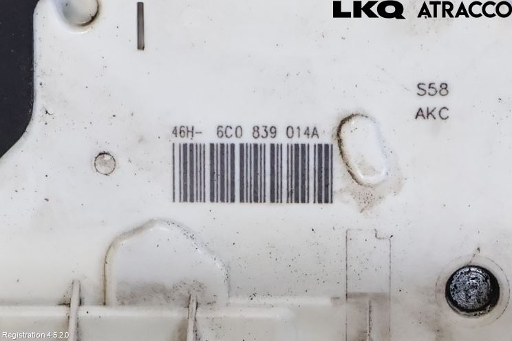 Volkswagen VW POLO 10-17 Sentrallåsmotor Høyre