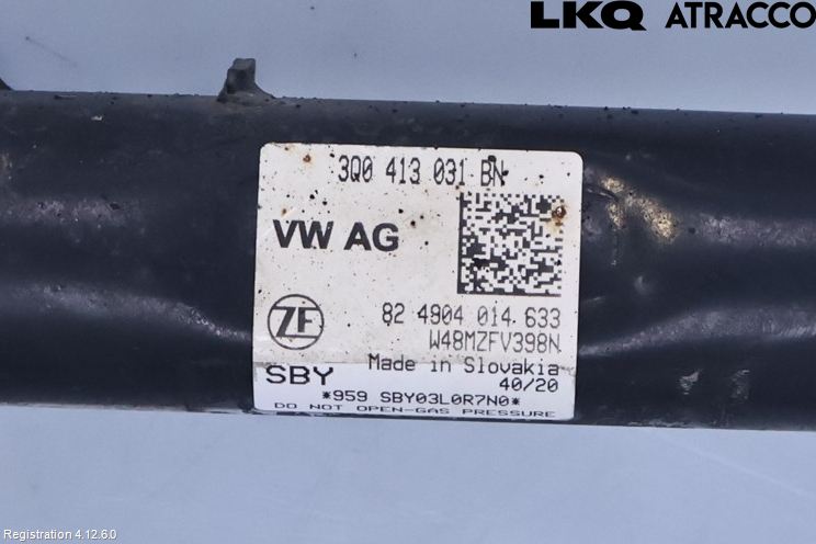 Volkswagen VW PASSAT 20-24 Fjærbein Foran Venstre