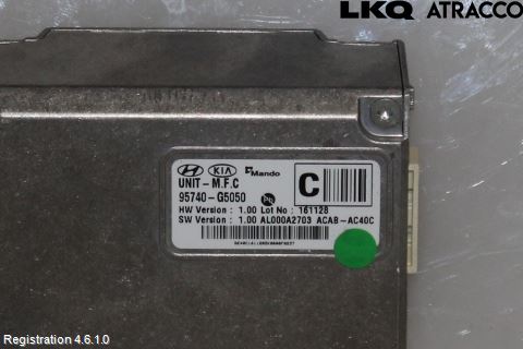 Kia NIRO (DE) 17-22 Sensor Kollisjonsbeskyttelse