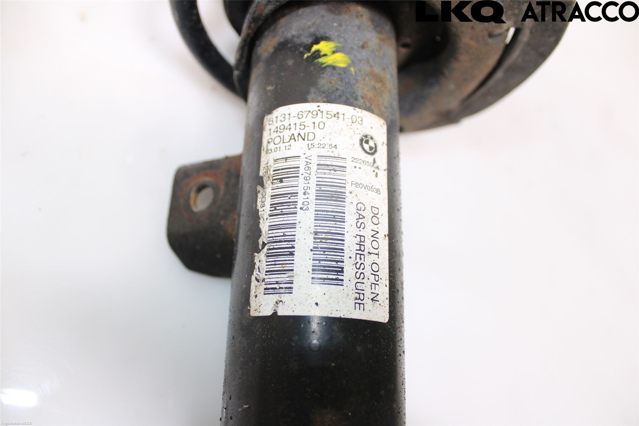 BMW 1 F20/F21 11-19 Fjærbein Foran Venstre