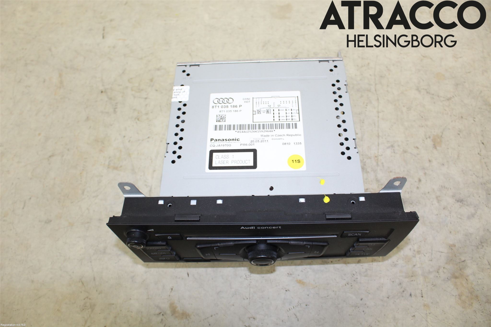 Audi A5 07-16 Stereo Radio Med Cd