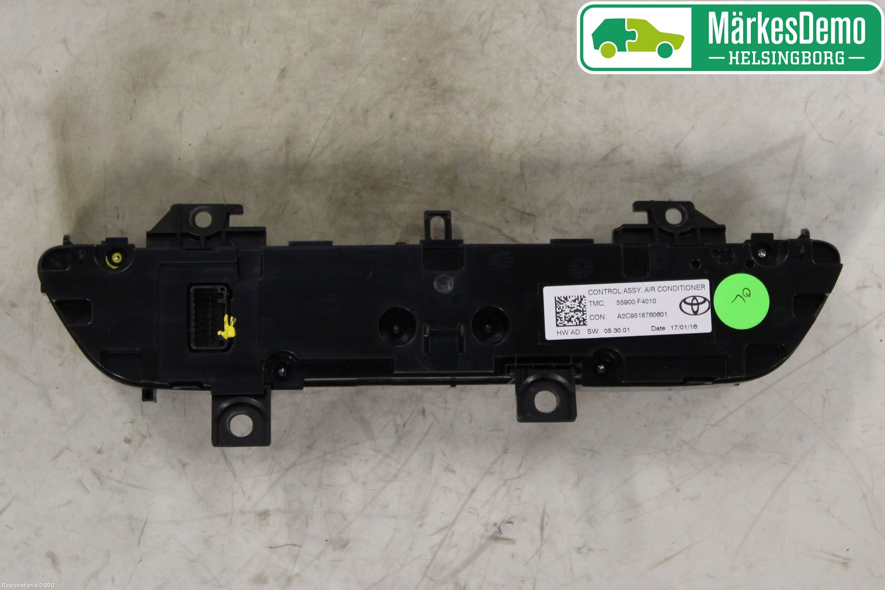 Toyota C-HR 16-23 Varme Ac Betjening-Display