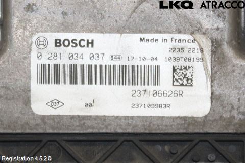 Renault TRAFIC/E-TECH 15- Styreenhet Dieselpumpe