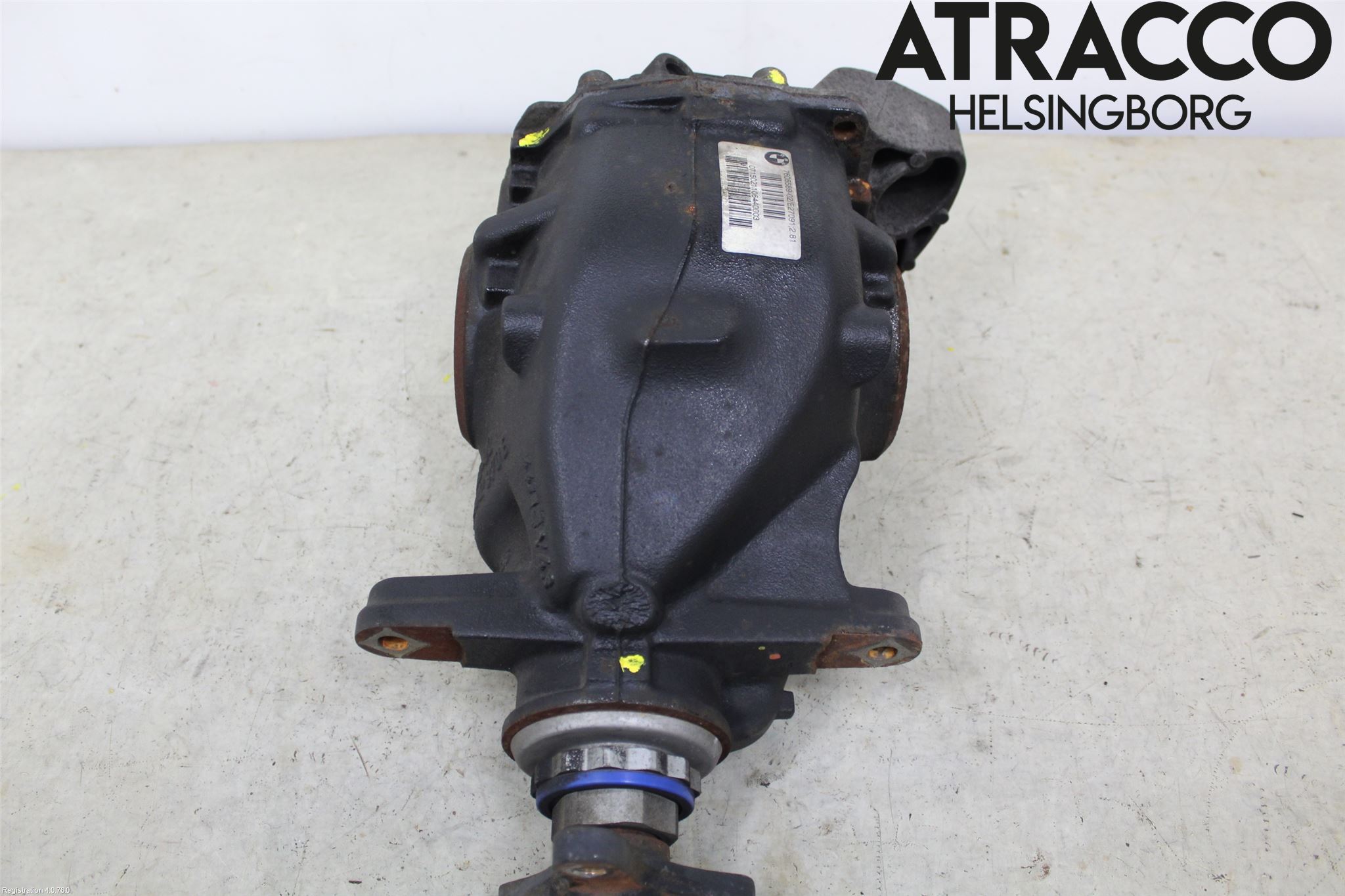 BMW 3 F30/F31/F80 12-19 Bakaksel Kardang Bak -Diff
