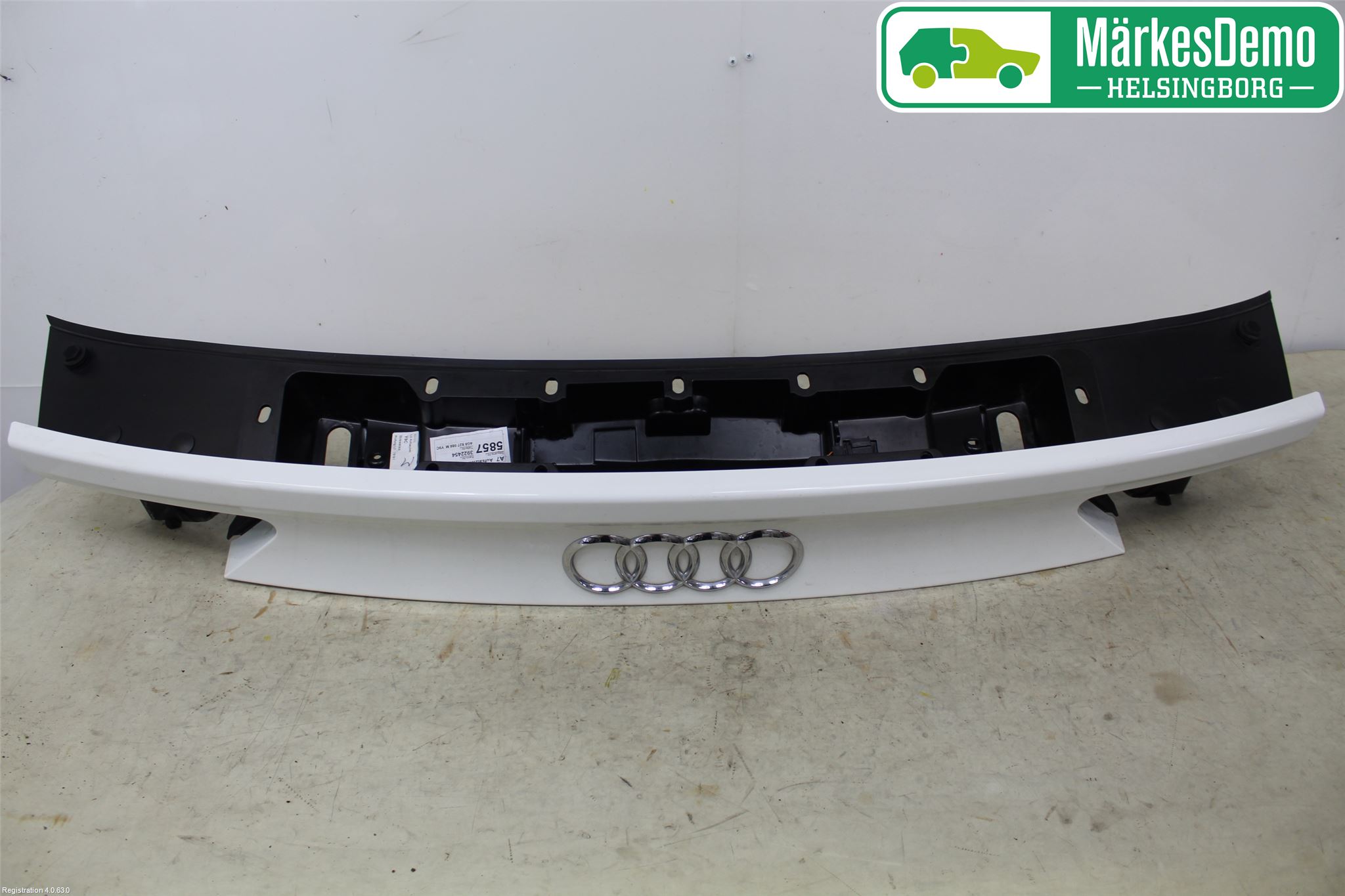 Audi A7/S7 4G 11-17 Refleksplate - Skiltplate