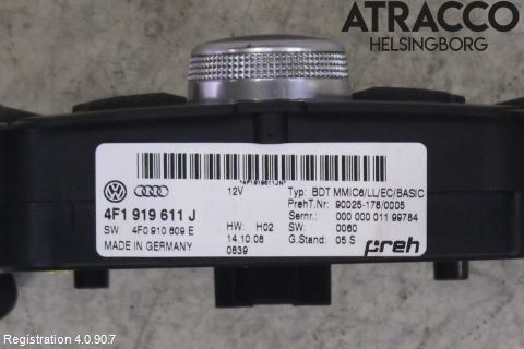 Audi A6/S6     05-11 Bryter Multifunksjon