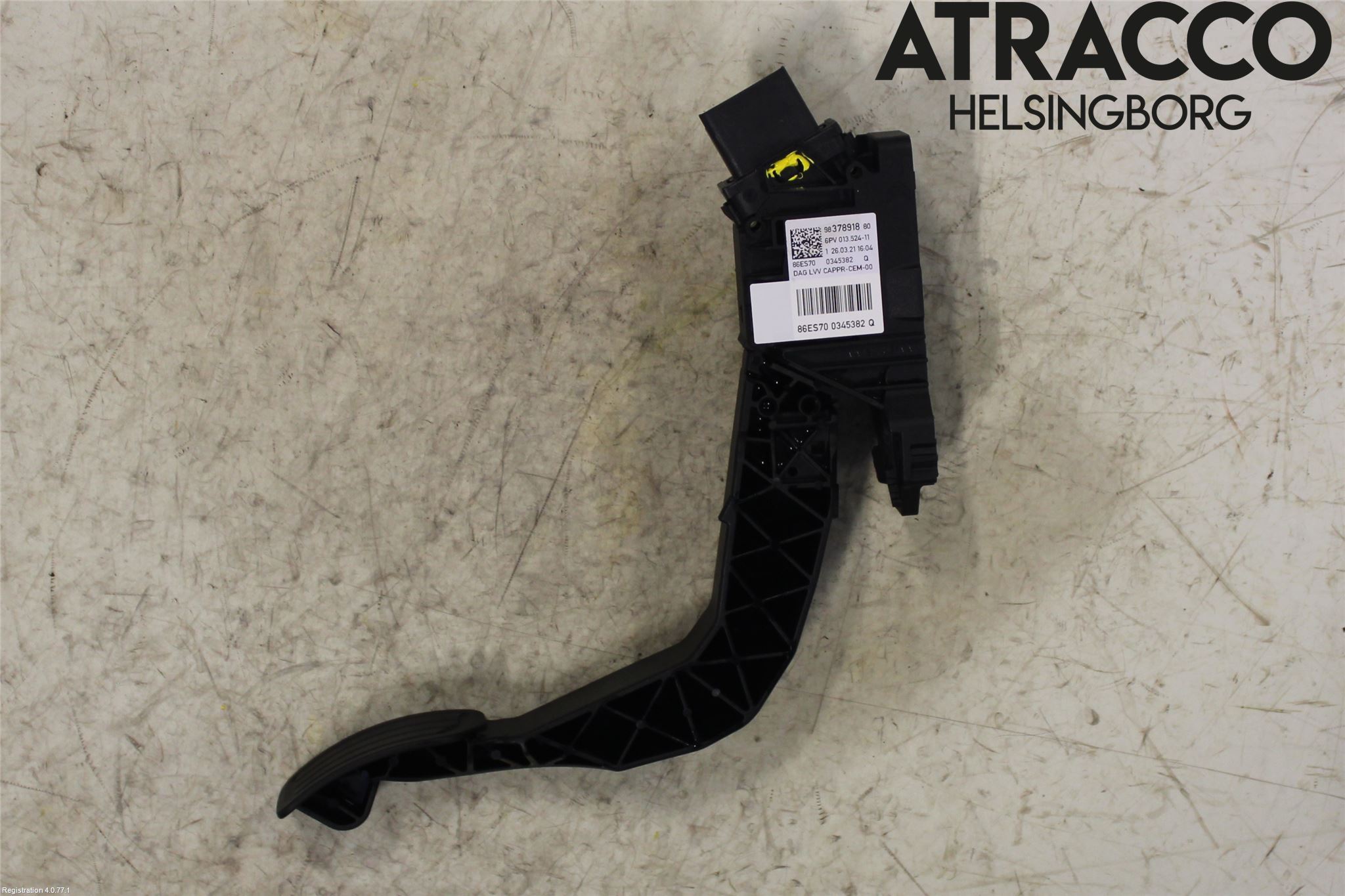 Citroen C4/E-C4 C4X/E-C4X III 21- Gasspedal