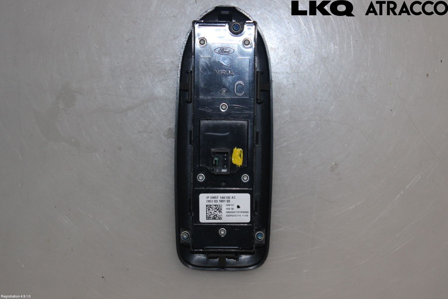 Ford KUGA 08-12 Bryter Vindusheis