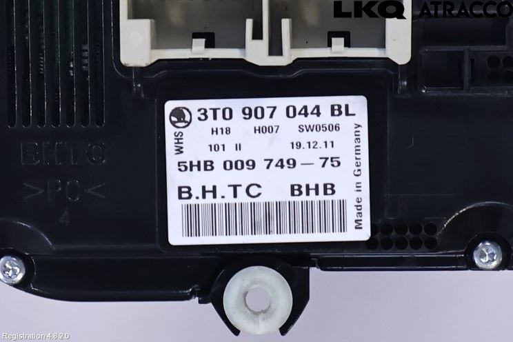 Skoda OCTAVIA (1Z) 05-13 Varme Ac Betjening-Display