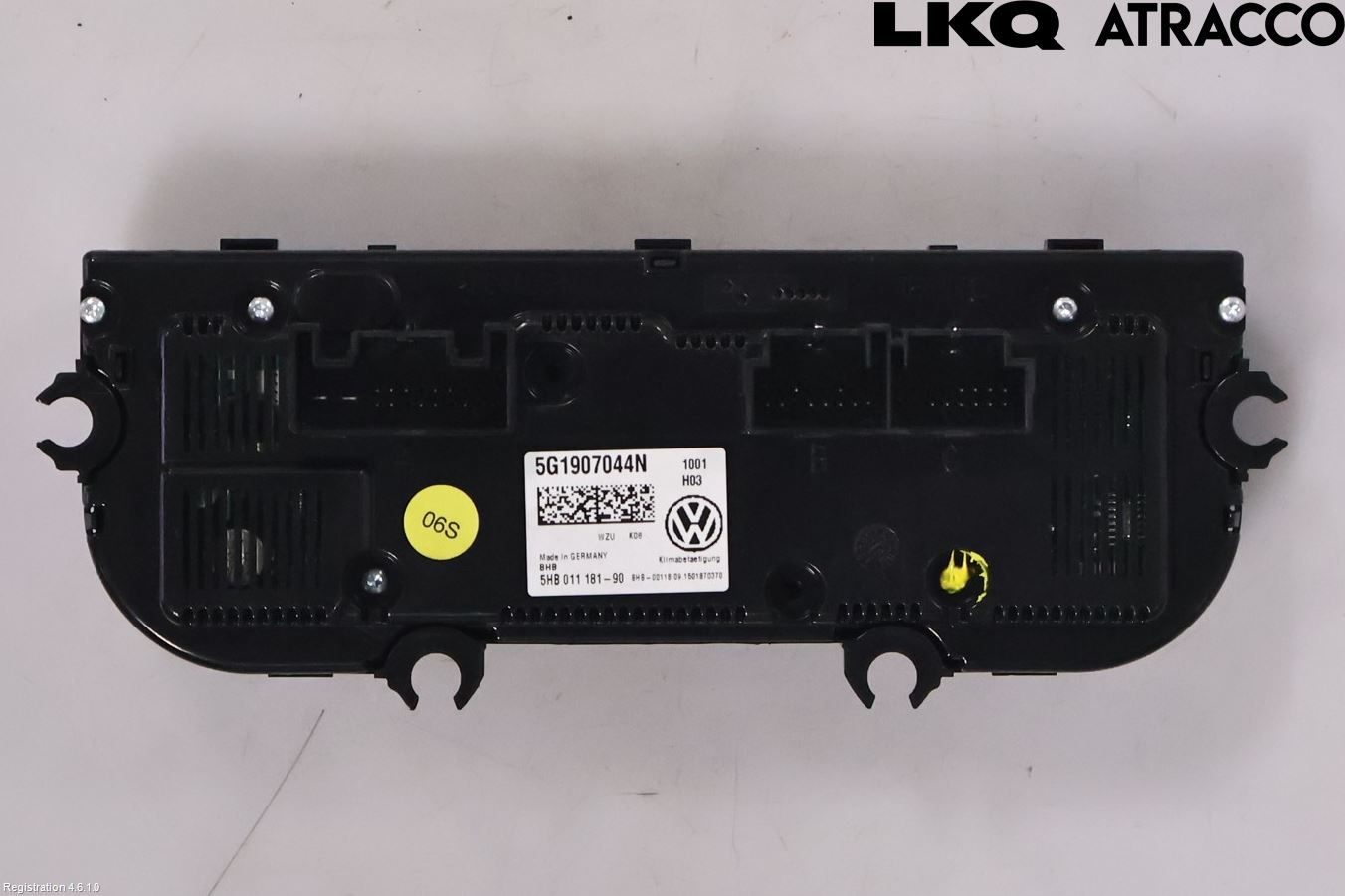Volkswagen VW GOLF / E-GOLF VII 13-20 Varme Ac Betjening-Display
