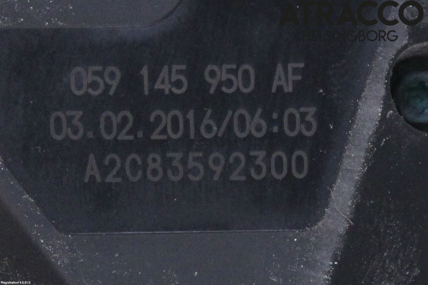 Volkswagen VW TOUAREG 7P 11-18 Inns Spjeldhus