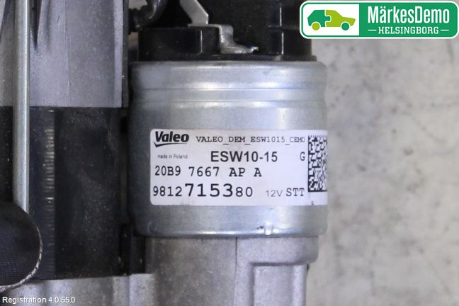 Peugeot 2008 13-20 Startmotor
