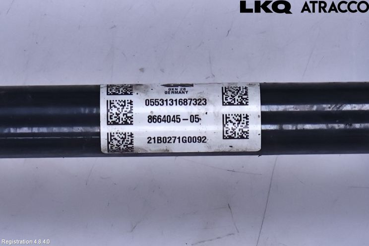BMW 5 G30/G31/F90 17-23 Drivaksel Bak Kompl Venstre