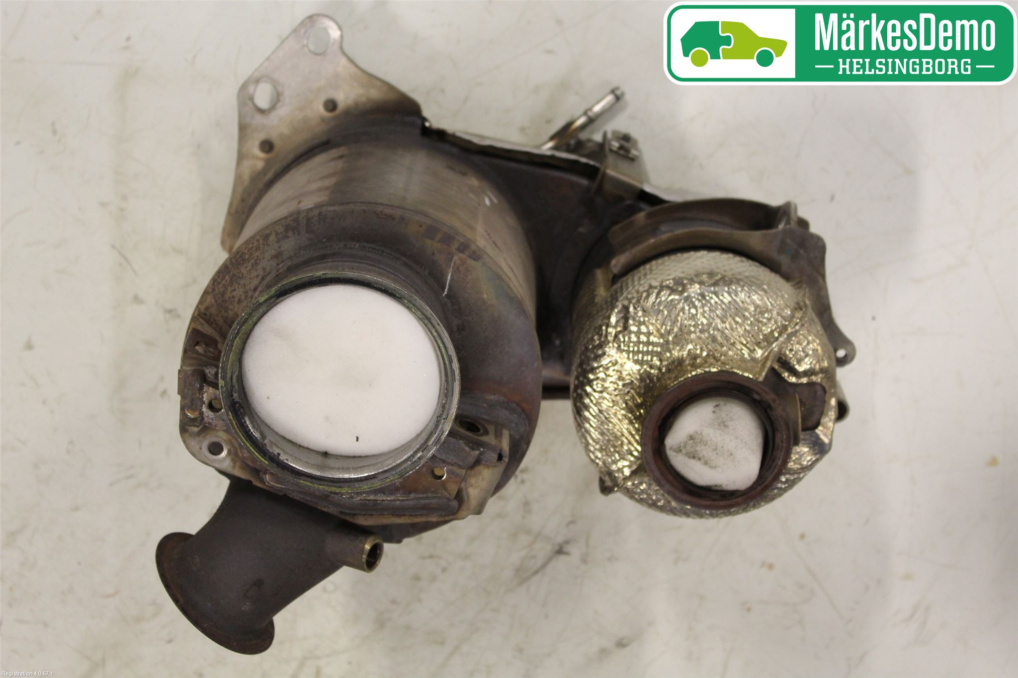 Volkswagen VW GOLF / E-GOLF VII 13-20 Eksos Partikketfilter